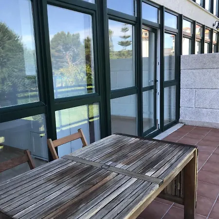 Apartamento Con Terraza Primera Linea De Playa Fisterra Zewnętrze zdjęcie